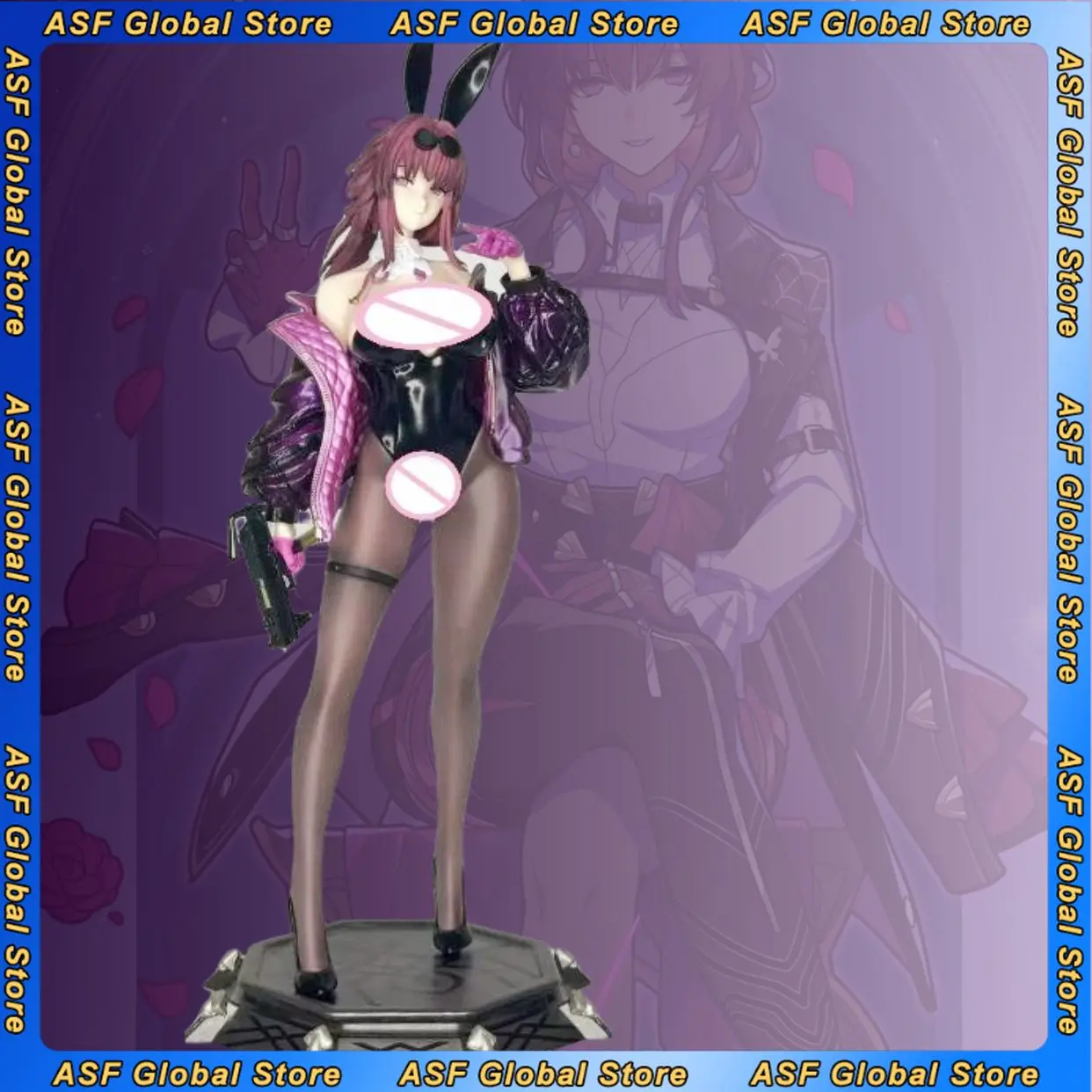

34cm Honkai Star Rail Anime Figure Kafka Peripheral PVC Model Sexy Beautiful Girl Statue Desktop Decoration Ornaments Gifts Toys