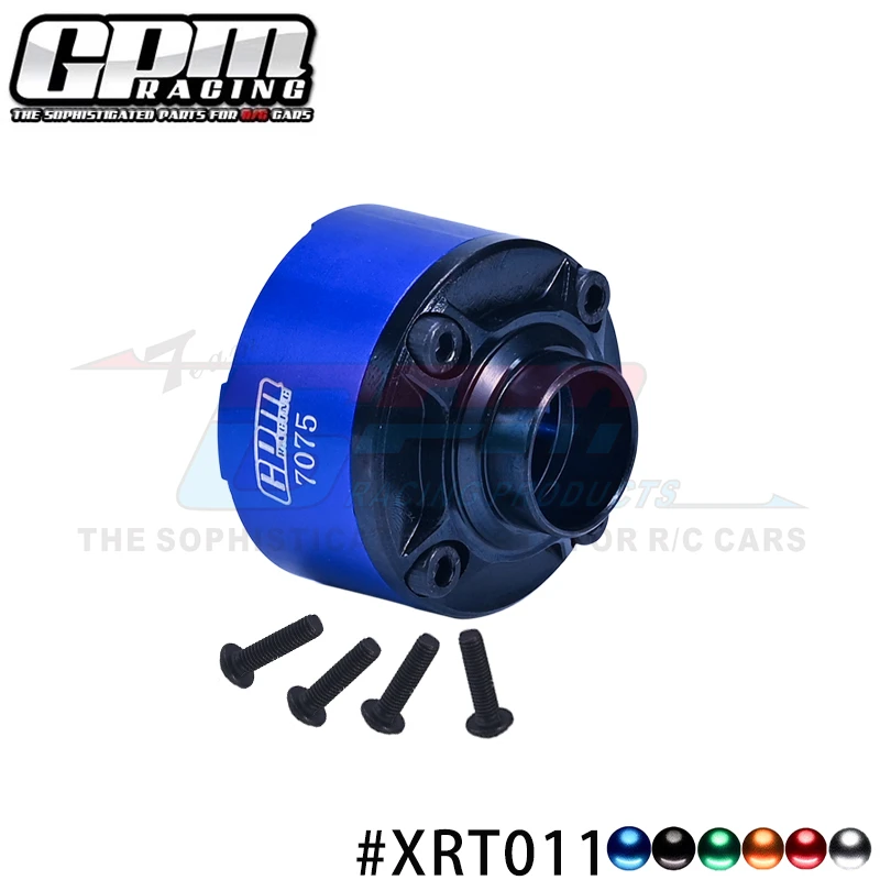 แผ่นเหล็กคาร์บอน GPM + แผ่น7075ด้านหน้า/ด้านหลังสำหรับ Traxxas xrt 1/5 X-MAXX 8S