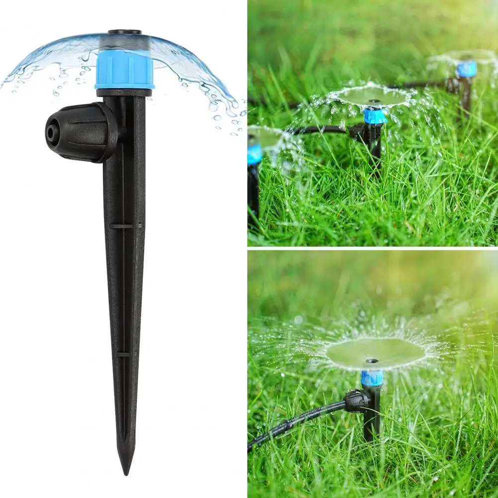 

Vortex Flow Irrigation Tube Efficient 360 Degree Adjustable Drip Irrigation Emitters 50 Pcs Garden Watering Tools with for 1/4