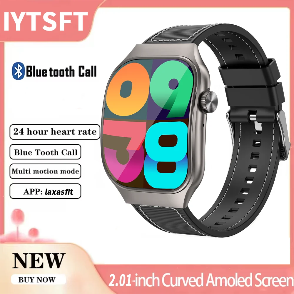 

IYTSFT 2026 Curved Smartwatch Bluetooth Calling Multiple Sports Modes Health Monitoring Message Alerts New Fashion Smart Watch
