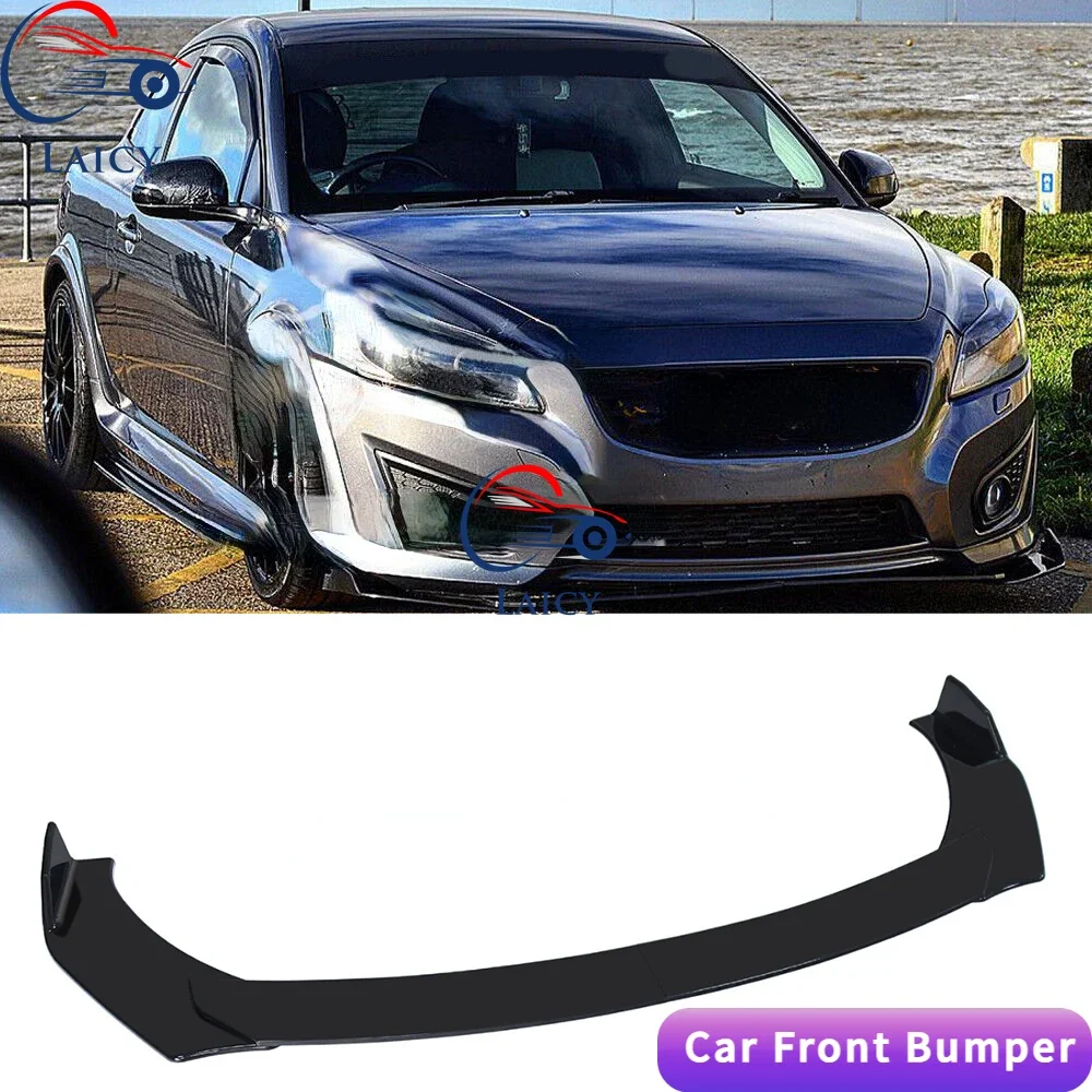 

LAICY For Volv0 C30 C40 C70 S40 2000-2013 Car Front Bumper Lip Chin Spoiler Splitter Body Kit Guard Deflector Lips Covers