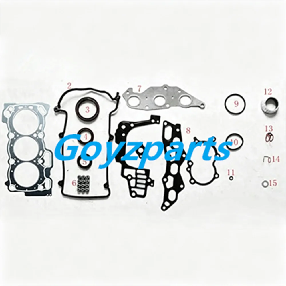 

EJ-DE EJDE EJ-VE EJVE 04111-97206-000 50230800 Engine Full Gasket Repair Kit For Daihatsu Move Storia Cuore YRV 1.0L