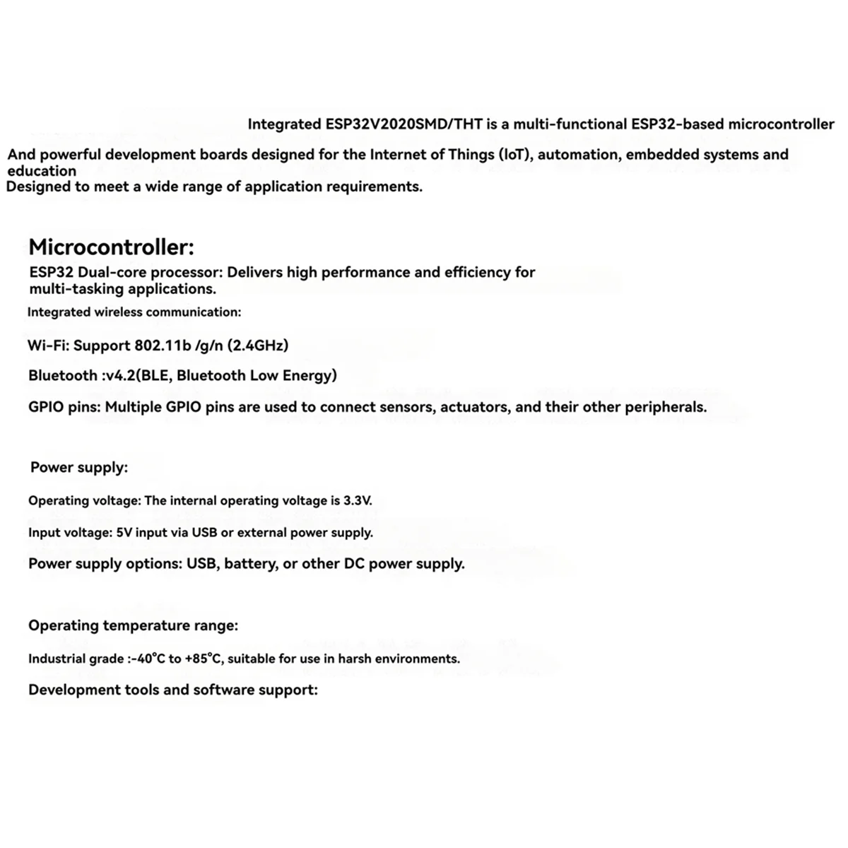 SEMOIC Nano Kit ESP32 Module Dual Wi-Fi & Bluetooth Extended 100m Range Enhanced Connectivity for IoT Projects