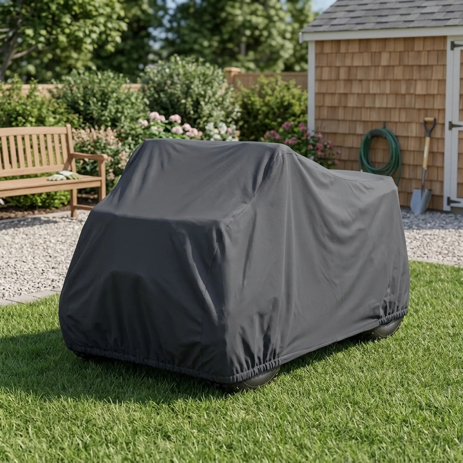 Garden Outdoor Cover for quad Bike Rain for atv Riding Mower Debris Snow Dust Snug Easy To Use Specifications Elements