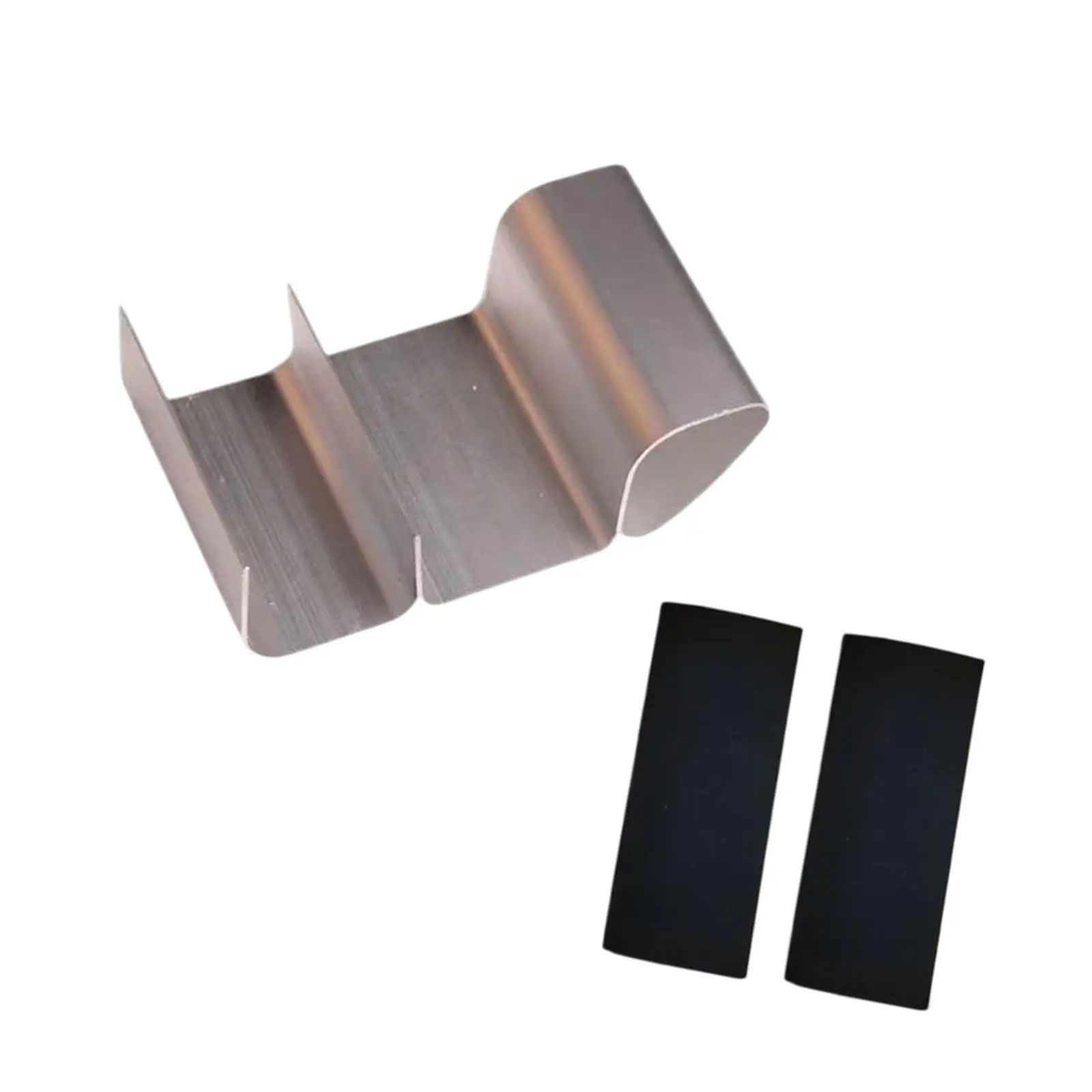 

Универсальный зажим для багажника на крыше, используемый для фиксации двойной багажник с фиксированной застежкой, легкий металлический автомобильный верхний держатель для багажа, зажим