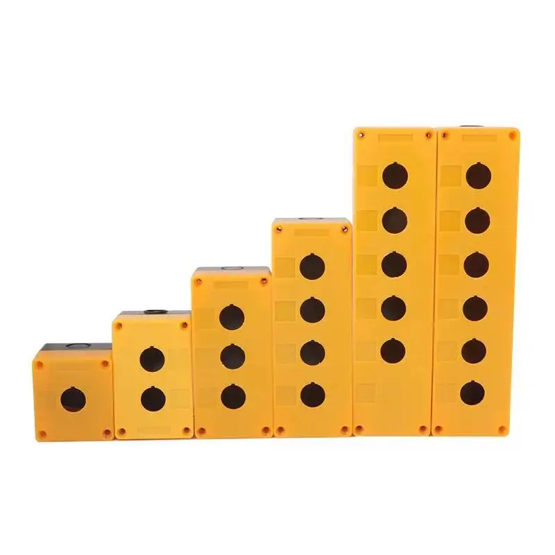 22mm 12345 Hole Button Switch Control Box BX1/BX2/BX3/BX4/BX5/BX6 Waterproof And Dustproof Button Box