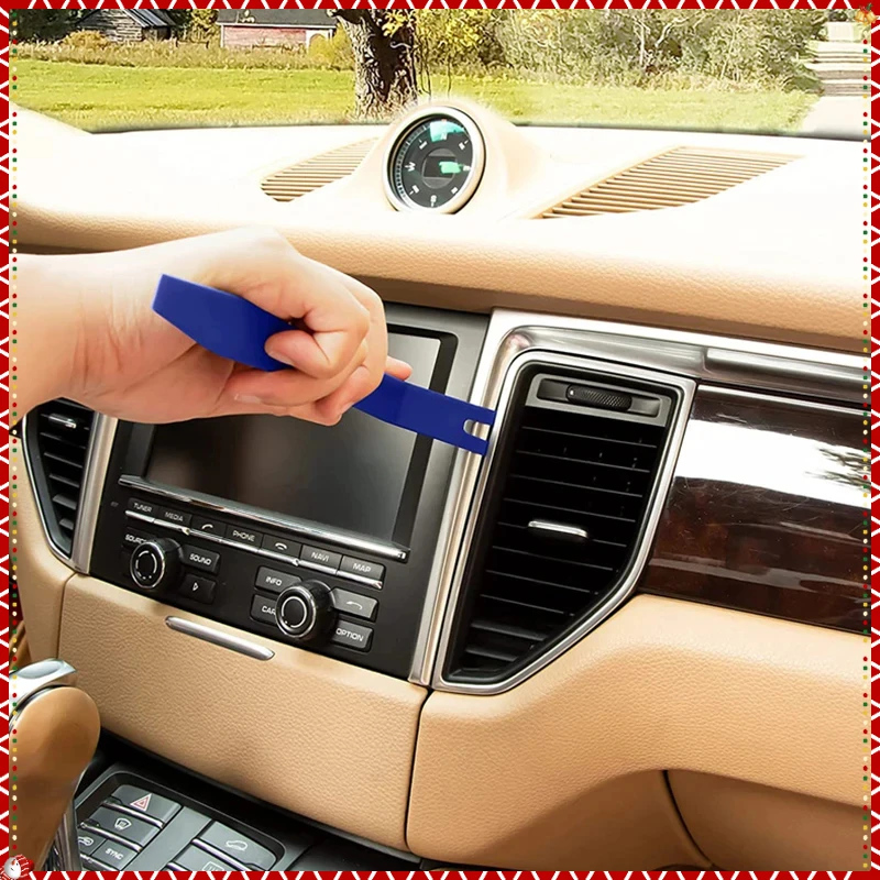 

Auto Trim Removal Tool Kit Scratch Pry Plastic Tool Car Door Clip Panel Audio Dashboard Blades Dismantle Interior Repairing