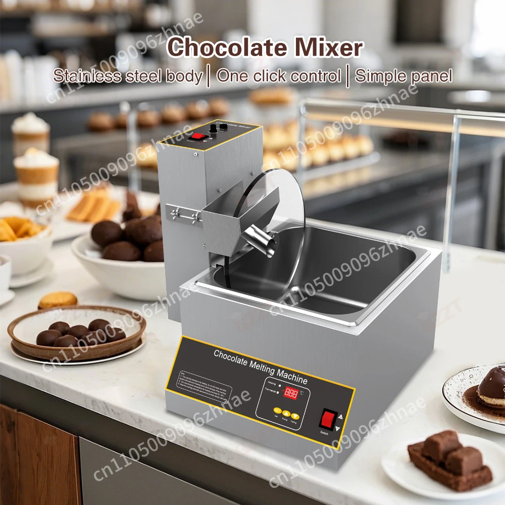 Electric Chocolate Mixer 8L/12KG Chocolate Melting Warming Machine Commercial Chocolate Dispenser Machine 110V-220V