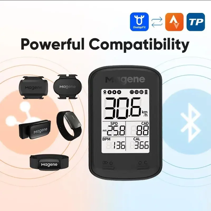 Magene C206 Pro Bicycle Computer Wireless GPS Speedometer Cadence Sensor Waterproof Road MTB Bike Bluetooth ANT Odometer