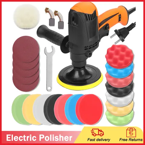 980W 다기능 6 기어 조정 가능한 속도 자동차 전기 폴리 셔 왁싱 기계 자동차 가구 연마 도구