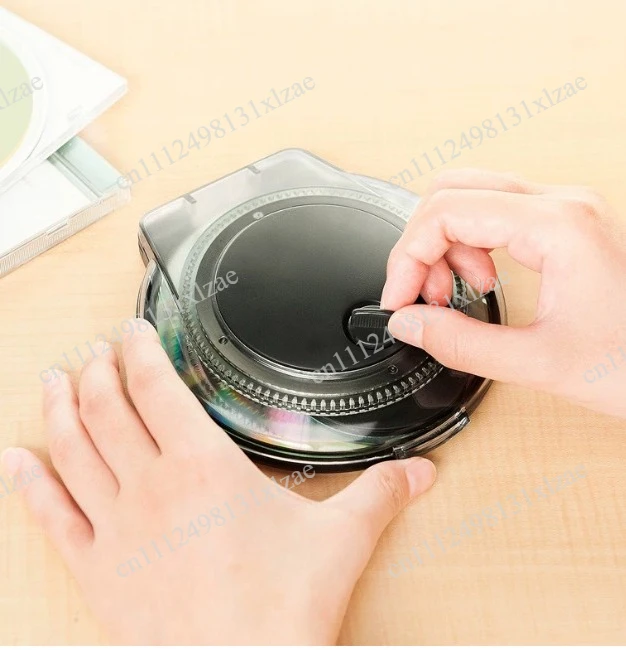 オールインワンディスク修復機-傷んだcd、dvd、ゲームディスク用の電動バッファー
