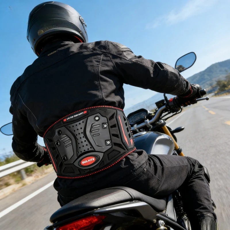 Motorcycle belt breathable in summer, off-road riding anti fall protective equipment for all seasons