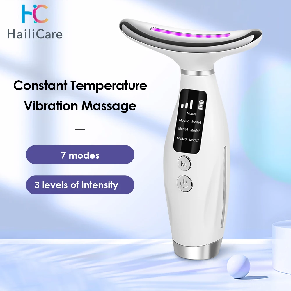 Neck Facial Lifting Device Skin Tightening Anti Wrinkle Microcurrent Face Massager Double Chin Remover Skin Care Beauty Tool