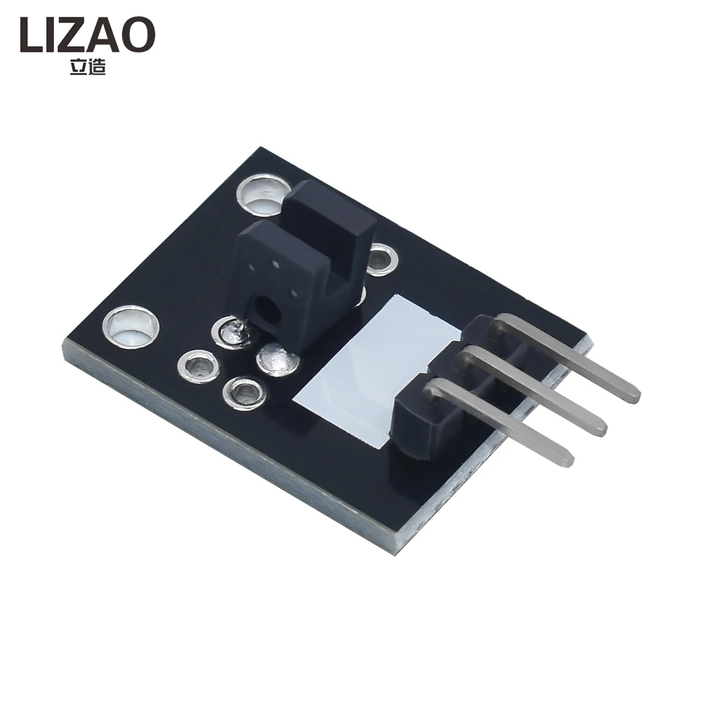 KY-010 Photoelectric Interrupt Sensor Module, Opposite-Type Optical Intercept Switch for Arduino & 37-in-1 Sensor Kit