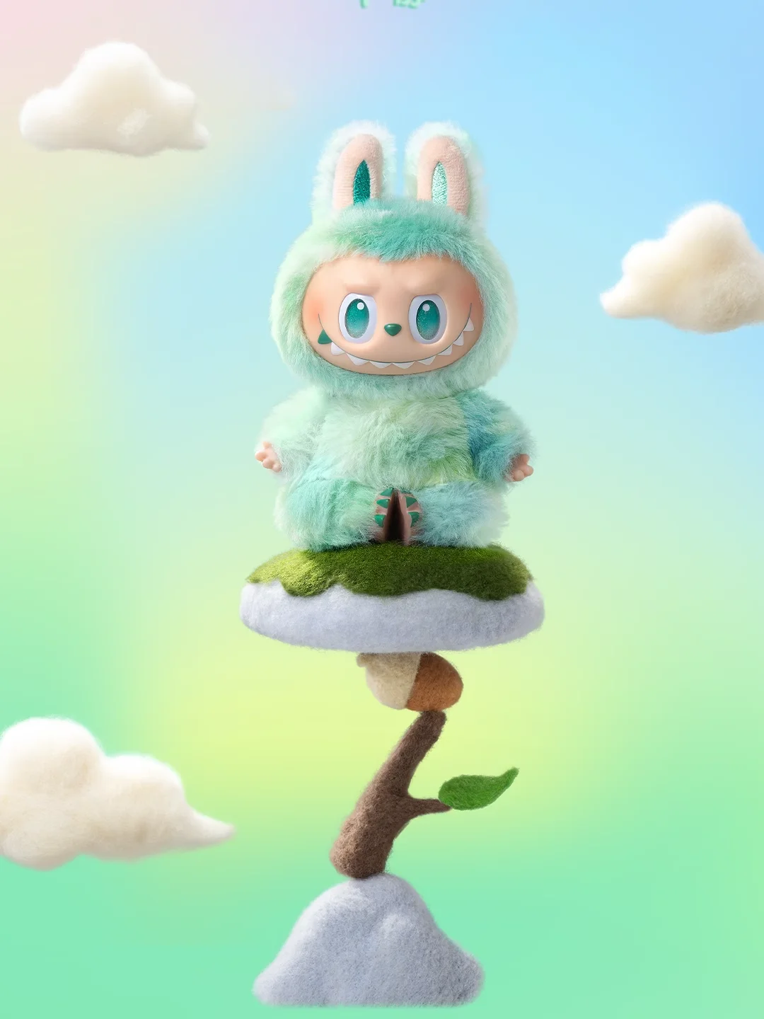 

POPMART Bubble Mart Labubu Front High Energy Vinyl Plush Blind Box 3.0 Doll Third Generation Labubu
