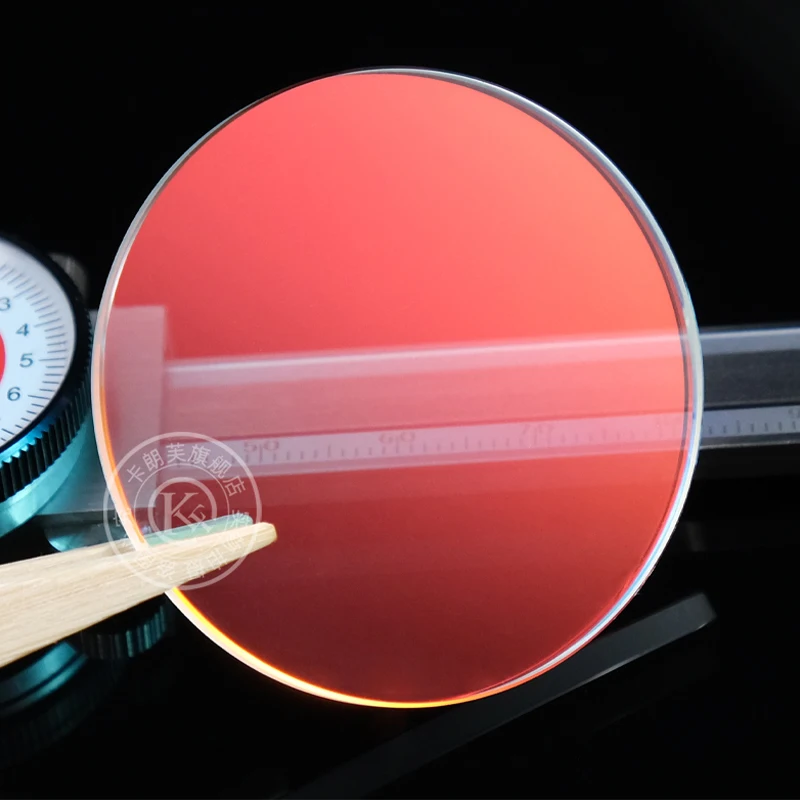 Watch lens circular Red light Flat glass Substitute for Diesel DZ4318 4323 4329 4343 mirror watch glass mirror watch accessories