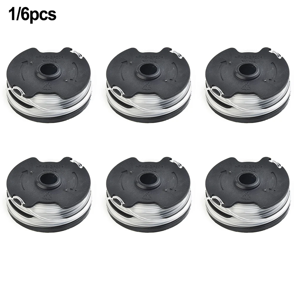 1/6PCS Thread Spools For Parkside Cordless Grass Trimmer For PRTA 20-Li A1 B2 C3 PRT 300 A1 String Trimmers