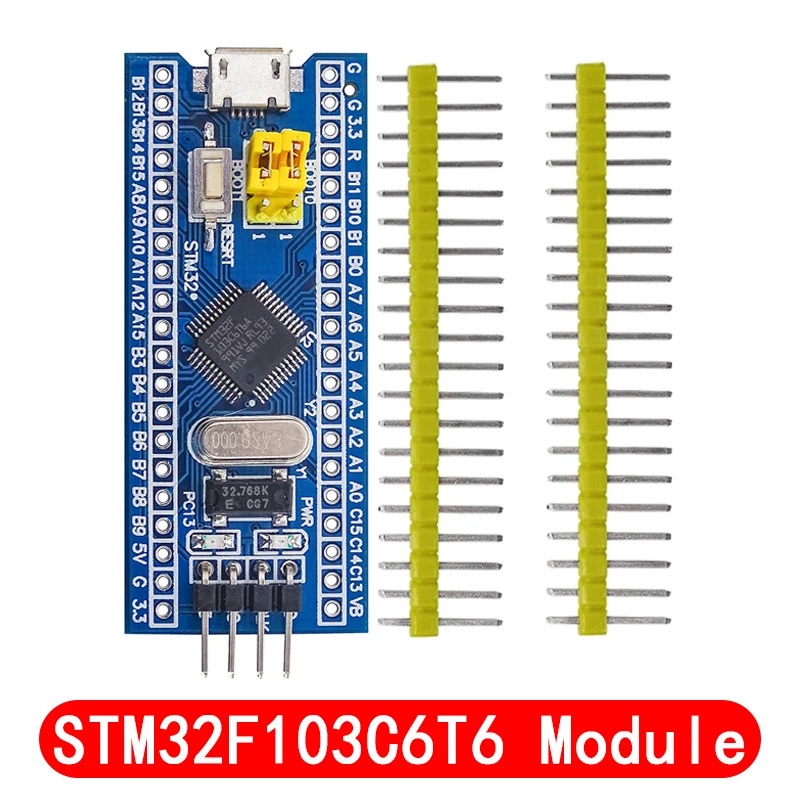 STM32F103C8T6 CH32F103C8T6 ARM STM32 Minimum System Development Board STM32F401 STM32F411 + ST-LINK V2 Download Programmer