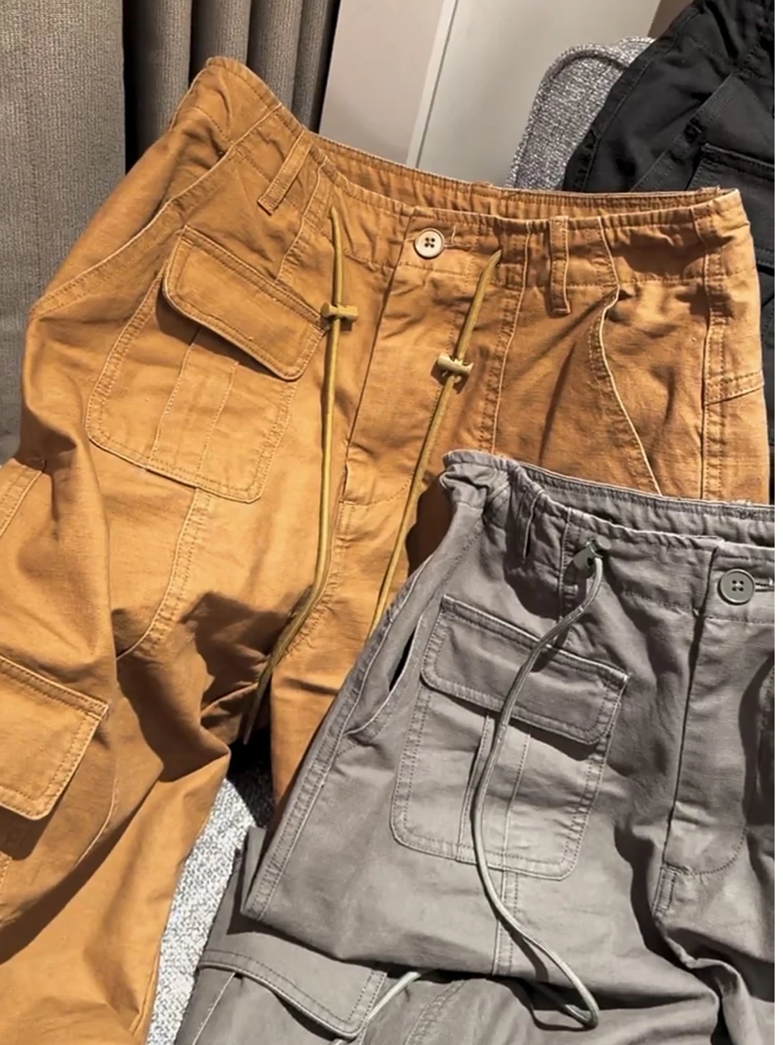 Fashionable Wide Leg Workwear Pants Women's Casual Straight Cut Trousers Autumn 2026 Seasonal New All-Match High Waist Cotton...