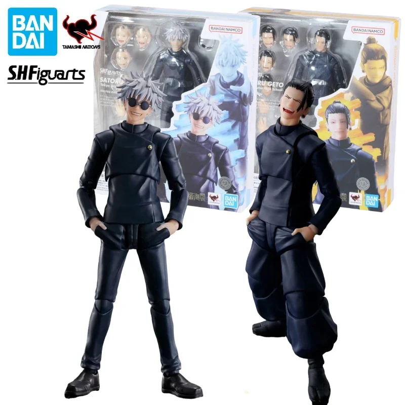 

В наличии Bandai S.H.Figuarts SHF Jujutsu Kaisen Geto Satoru Gojo Tokyo Jujutsu High School Аниме Фигурки Игрушки Модели