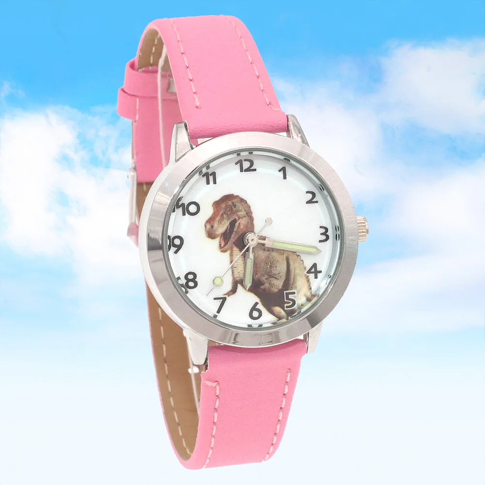 Kid Boy Girls Cartoon Quartz Watch High-Quality Kids Casual Leather Dress Watch for Girls Boys - Elegant Watch Gift for Children