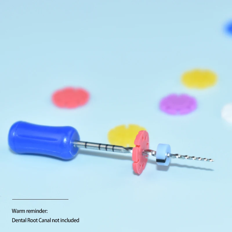 Anneau de marquage dentaire pour la désinfection de la lime du canal radiculaire, cercle de marquage endo, matériaux dentaires, laboratoire dentaire, 100 pièces