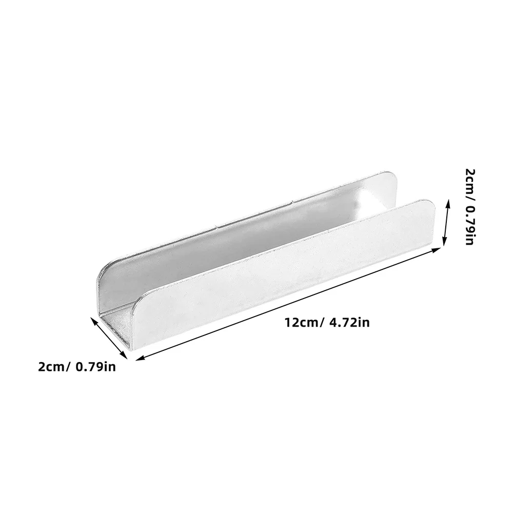 2Pcs Tor Verstärkung Teile Kit Baby Tor Nut Armaturen Treppen Sicherheit Zaun Tür Barriere Kind Haustier Schutz Hardware