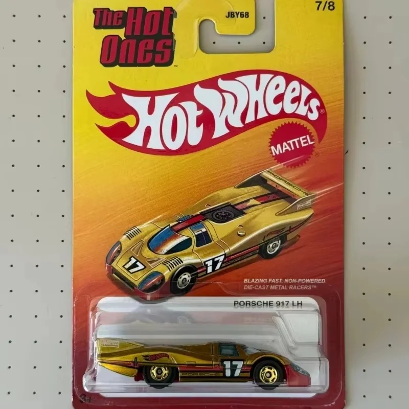 

Подлинные Hot Wheels Jby68 The Hot Ones Serise Die Cast Alloy Toy Car Volkswagen T2 Bmw M1 Porsche 917 Honda Civic Collection Gift