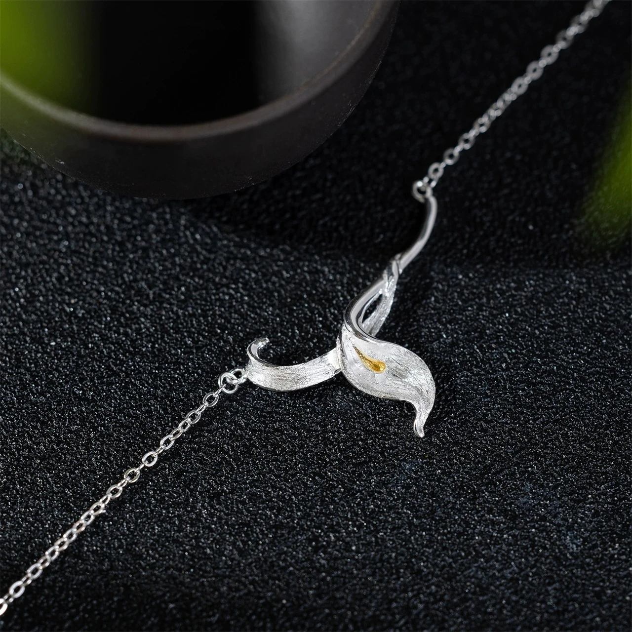 S925 فضة ماتيليان الزهور قلادة قلادة الأصلي موضة حفلة الهيب هوب رجل إمرأة سحر الهدايا والمجوهرات بالجملة #5