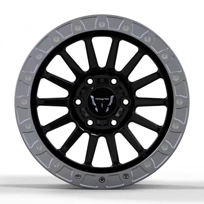 New Source Factory Forged off Road Beadlock Wheels 16-19 Inch 4x4 Custom Alloy  Forged Wheels for Passenger Cars