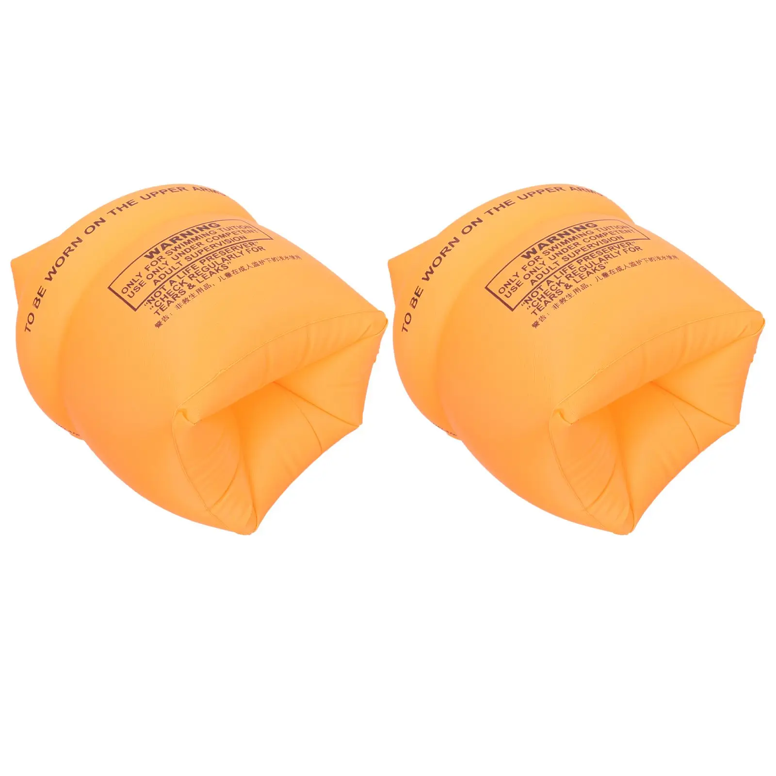 2 Pcs Swimming Arm Ring Aid Inflatable Armbands Floaties for Adults Items Pvc Child