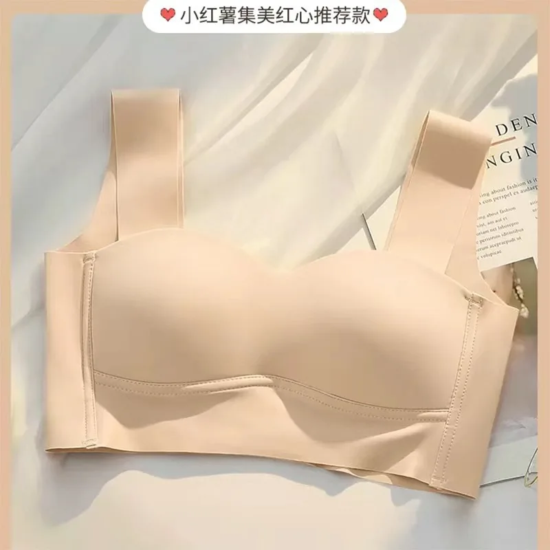 1pcs Girls Training Bra Middle High School Student No Steel Ring Bras Comfortable Traceless Yoga Bra Women Thin Sport Underwears view 4