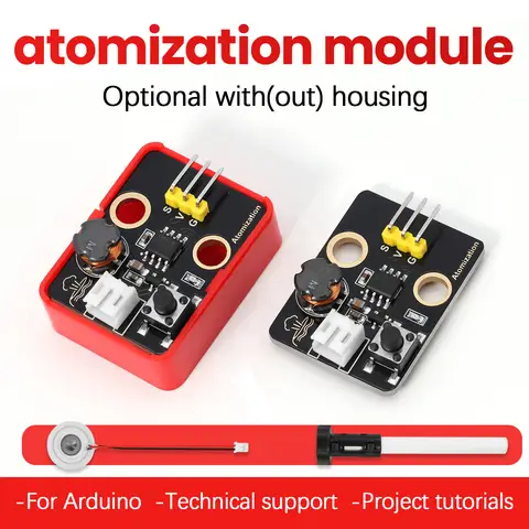 1 Set Keyestudio Atomization Module For Arduino/Microbit/Raspberry Pi Project Compatible With Lego DIY Electronic Building Block