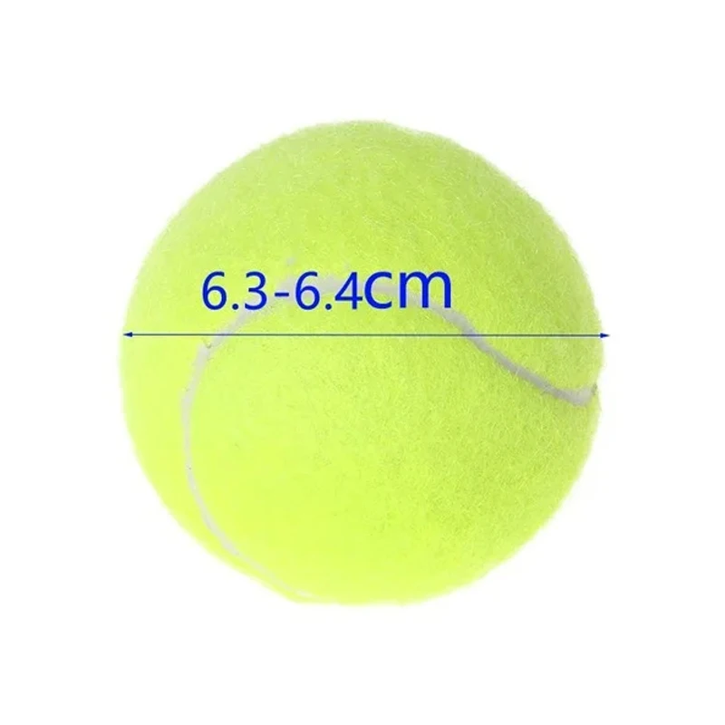 Pelota de tenis de fibra química para práctica primaria, entrenamiento de partido de tenis de estiramiento, alta flexibilidad, Club Escolar, 1 metro