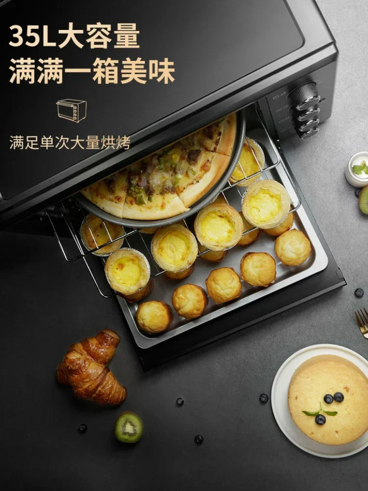 220V SUPOR  Oven Air Fryer Kitchen Electric Steam All-in-One 35L Baking Pan Pizza Hot Table Tabletop Oven