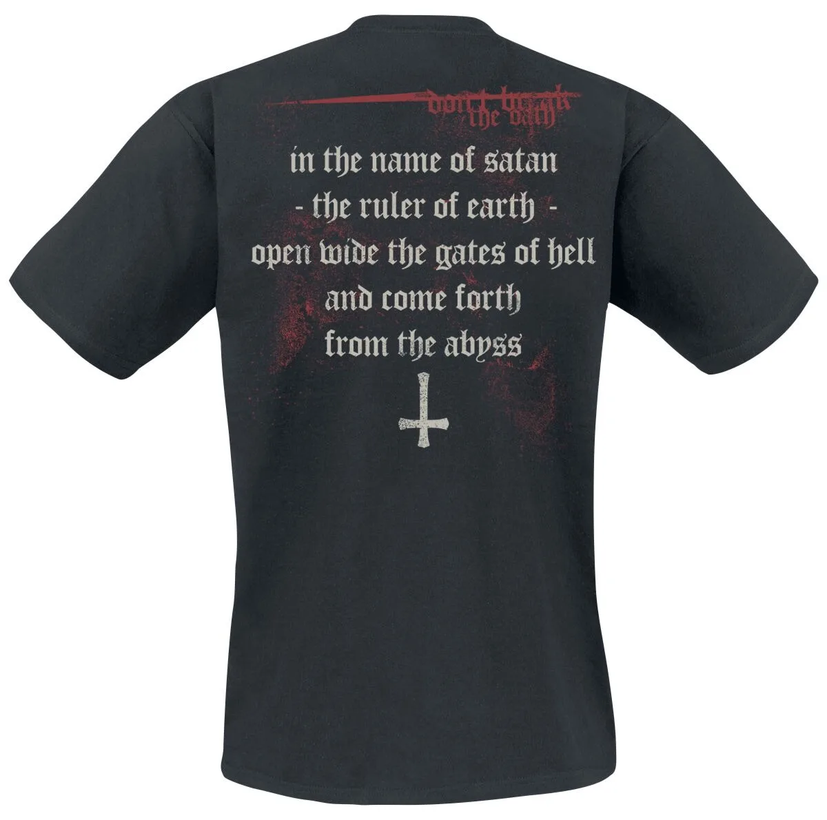 Unisex Cotton T-shirt Mercyful Fate Don't Break The Oath Demon Head Graphic Tee Heavy Metal Streetwear
