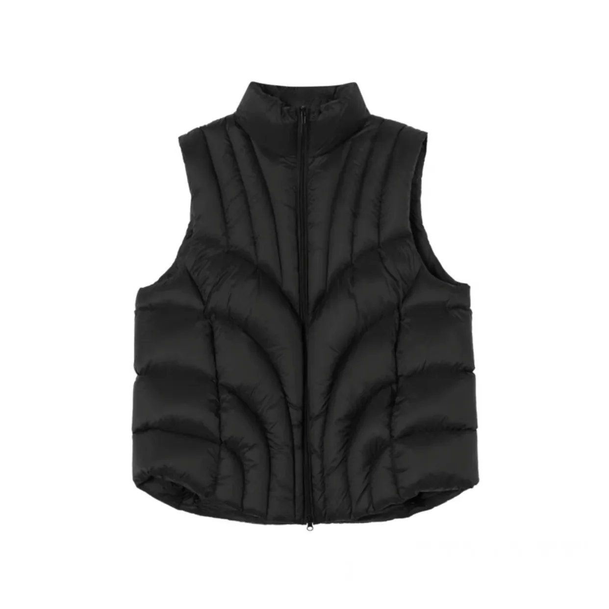 Winter Fashion Women Short Vest Oversized Puffer Waistcoat Thick Warm Feamle White Duck Down Sleeveless Jacket Lightweight Coat