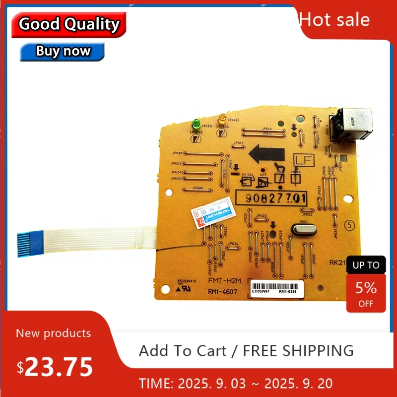 

Original RM1-4607-000 RM1-4607 NEW Logic mainboard Formatter Board for HP laserJet P1005 P1007 Formatter Board printer parts