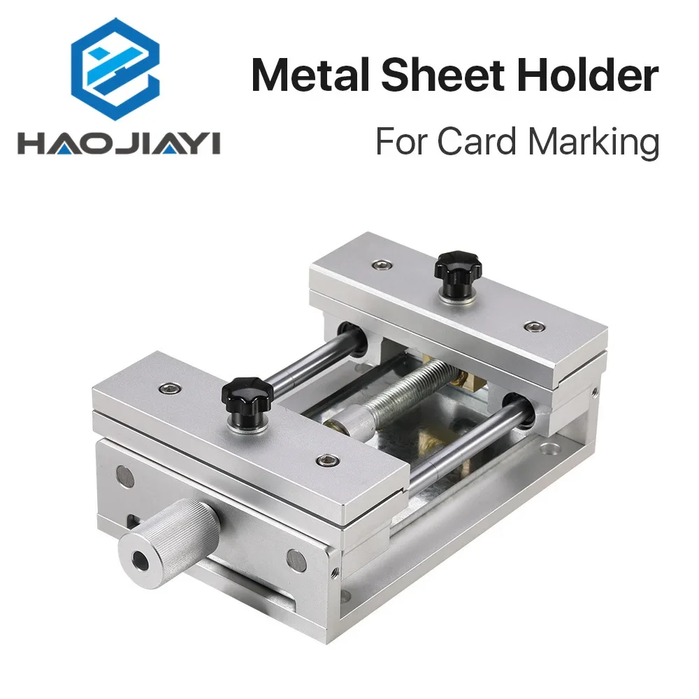 

Fiber Marking Metal Sheet Holder Attechment Fixed Bracket Metal Fixture for Laser Machine Card Marking