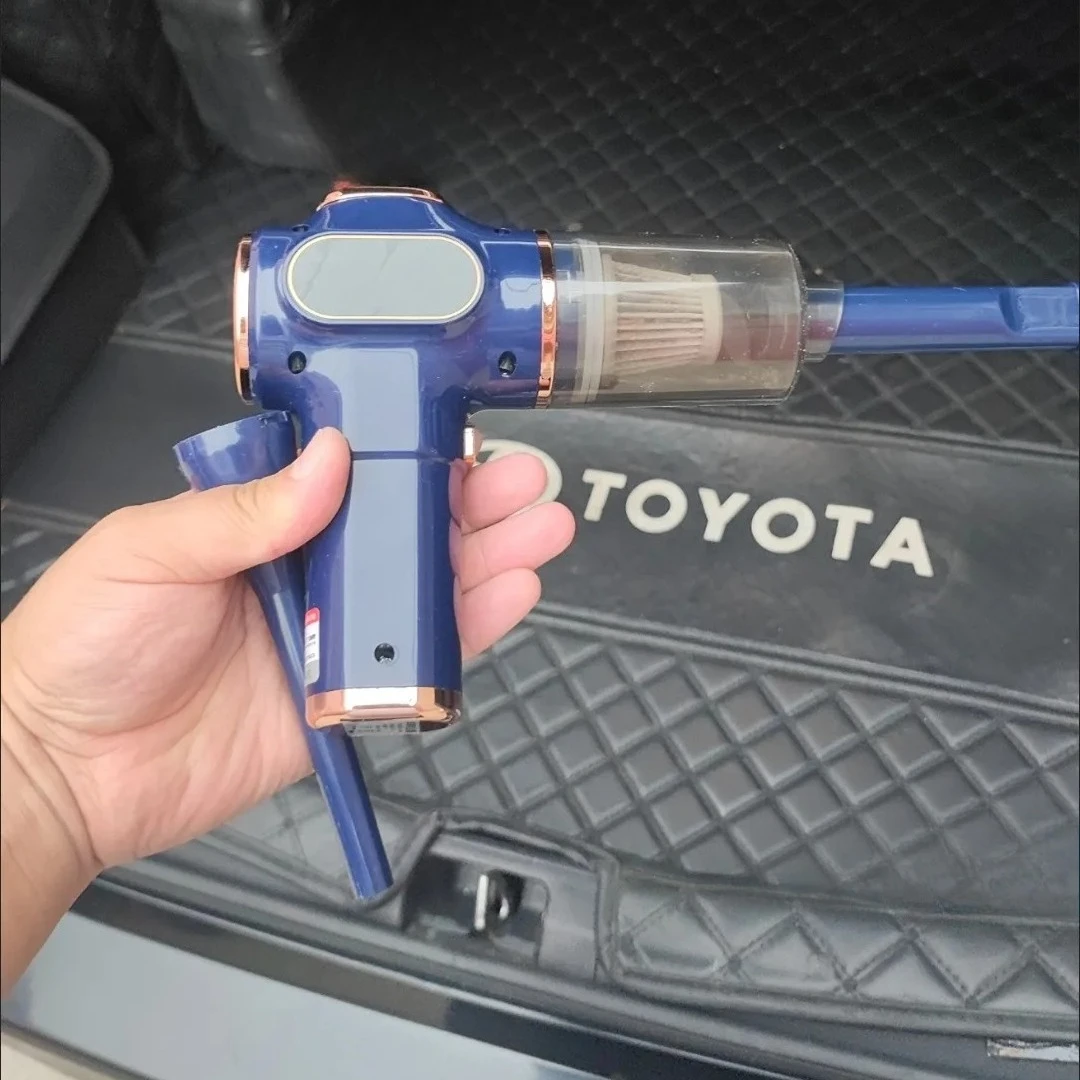 

Беспроводной портативный мини-пылесос 2-в-1 для автомобиля с мощным всасыванием, робот-пылесос