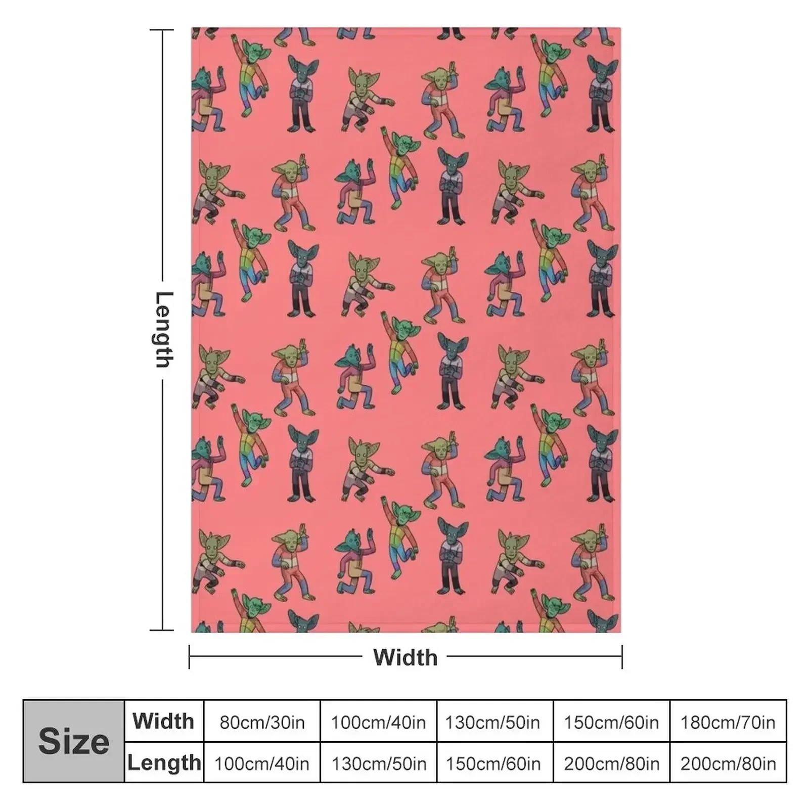 Pride Goblins Throw Blanket for sofa Plaid Blankets