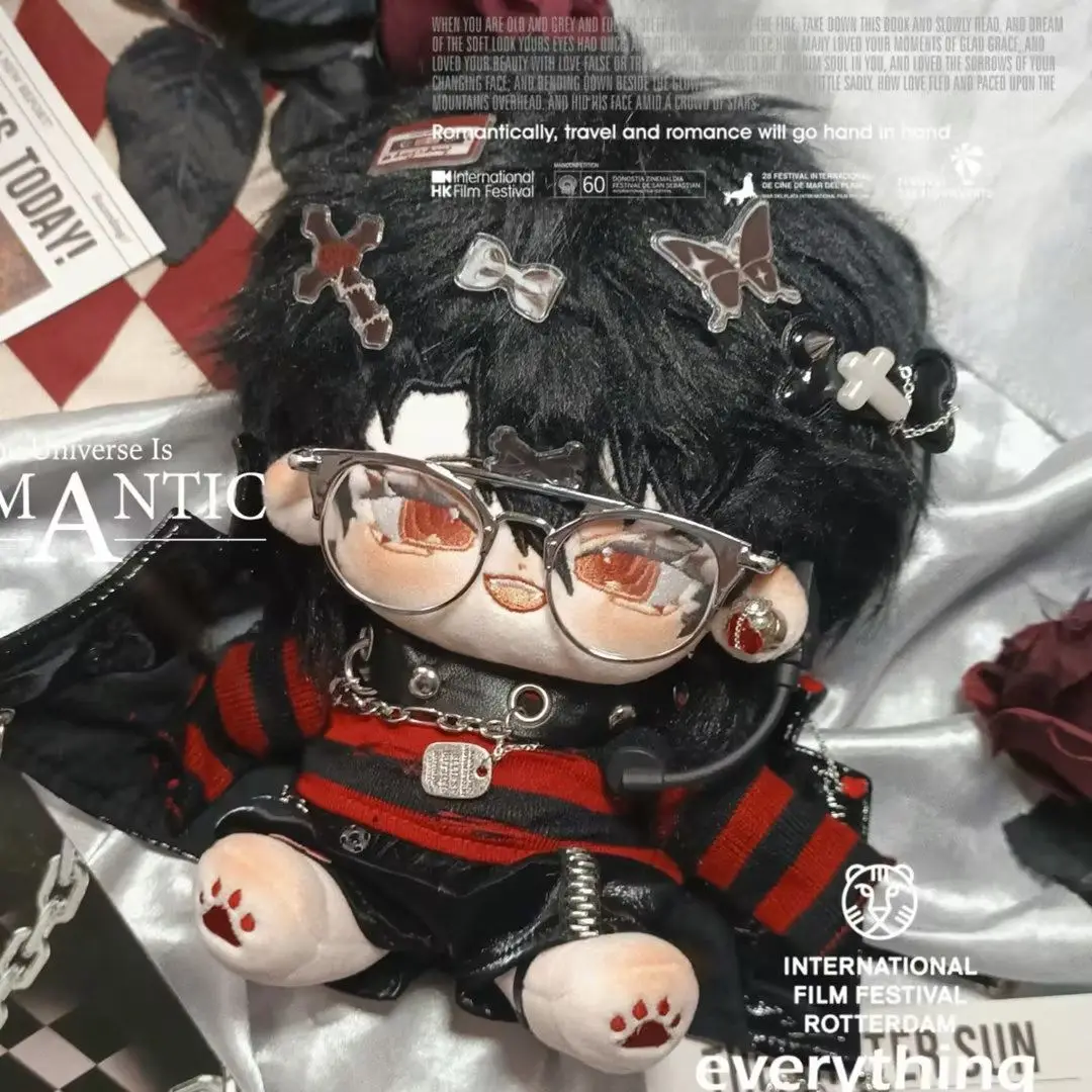 20cm Dress-up Cotton Dolls COS Anime Ensemble Stars Sakuma Rei Cartoon Stuffed Plush Doll Children Adults Collectible Gift Toys