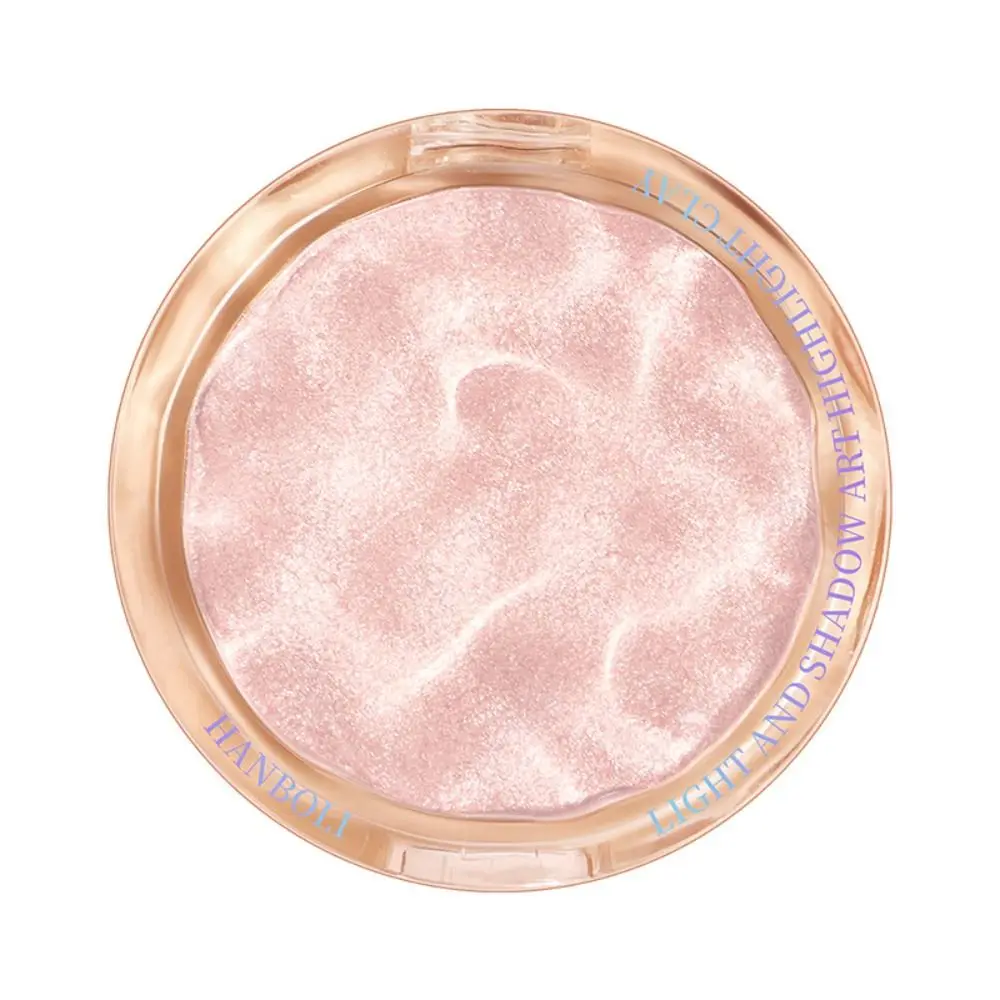 

3-color Highlight Tray Mashed Potatoes Brighten Glitter Tray Waterproof Pearlescent Face Contour Makeup Palette Lying Silkworm