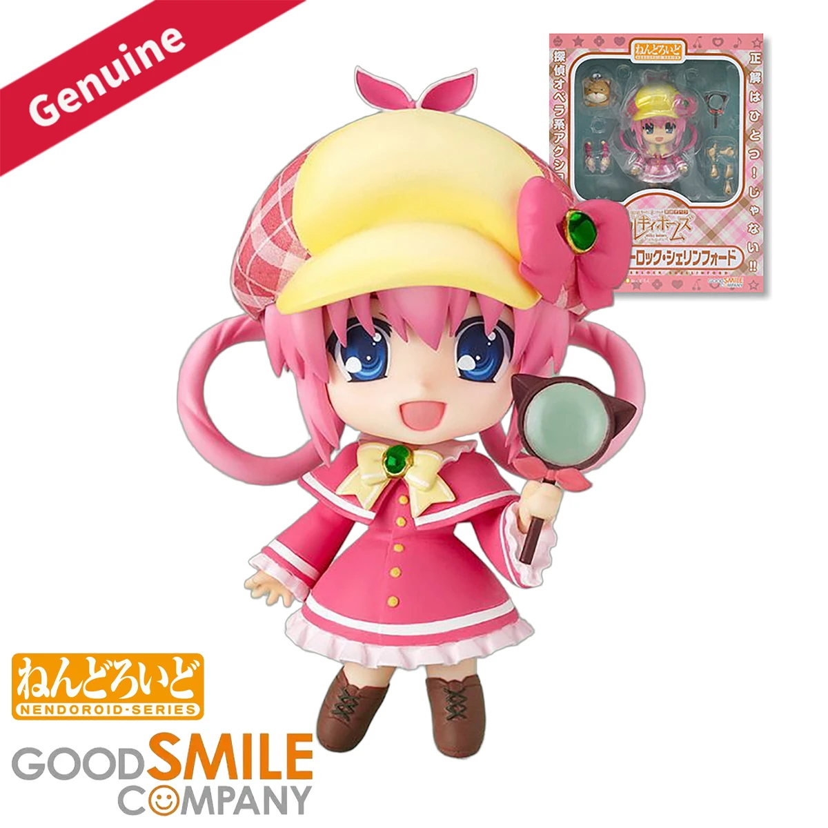 

Оригинальные экшн/куклы Good Smile Company Nendoroid ( # 156) Аниме Tantei Opera Milky Holmes Sherlock Shellingford Ver. Игрушка