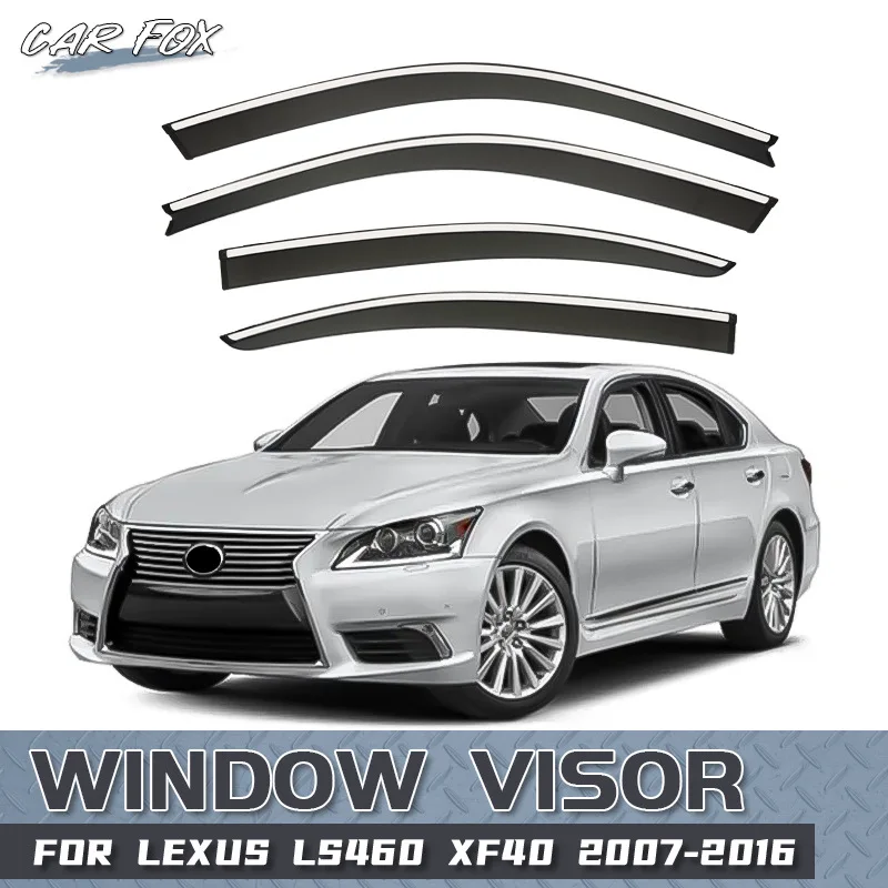 For Lexus LS430 LS460 Window Visor Car Visor Car Side Window Visor car window rain visor