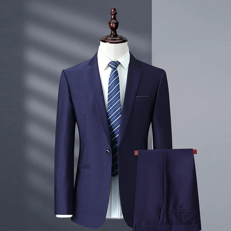 

(64) Men's Suits, New Autumn Styles, Business Casual, Versatile Suits for Young and Middle-aged People