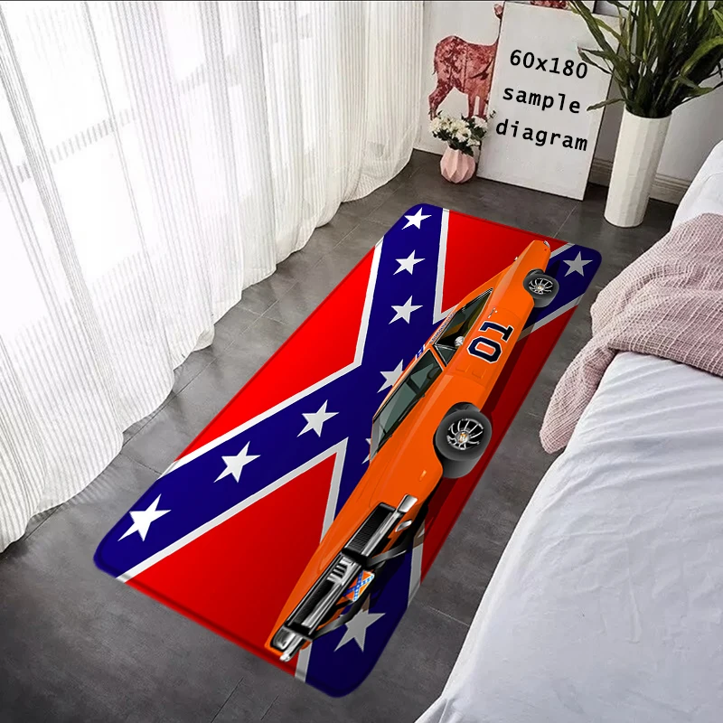 Hallway Cartpet The Dukes of Hazzard Living Room Rugs Foot Carpets Entrance Doormat Kawaii Rug Floor Mats Non-slip Home Kitchen