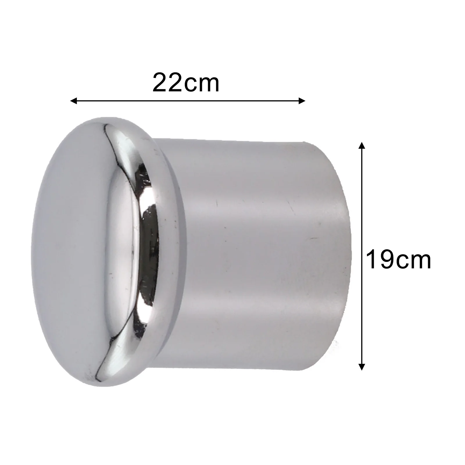 Copper Shower Pull Cap Switch For Water Outlet, 20x18mm Silver Replacement Handle Faucet Part Home Bathroom Accessories