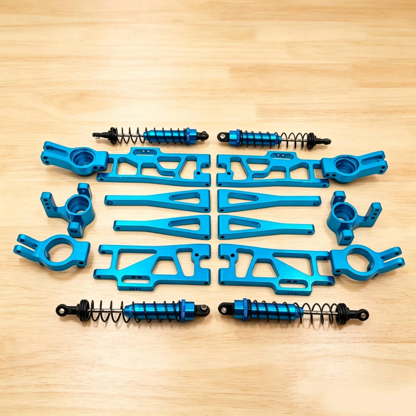 Metal Upgrade Parts 1:12 Scale Shock System Kit Kit De Amortiguadores RC Excelente Amortiguación for Hobbyists