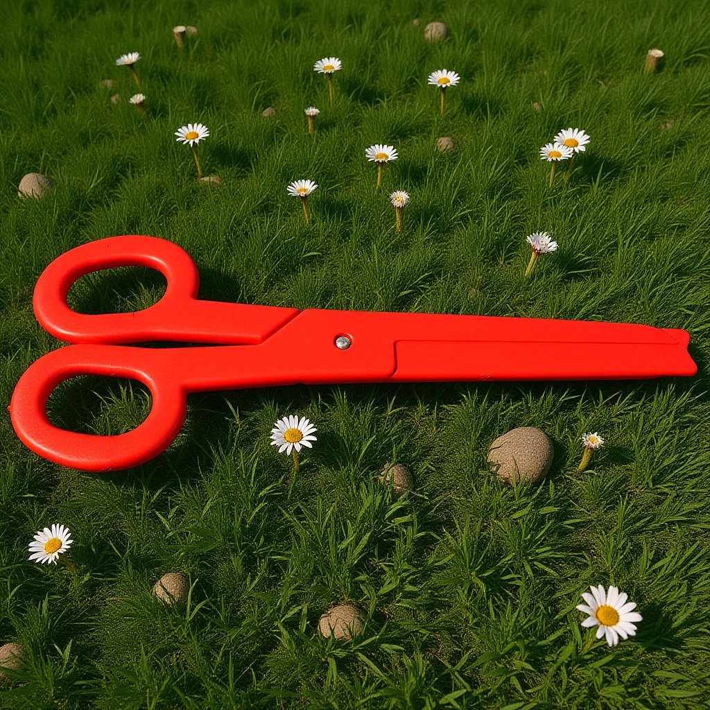 

Giant Clown Scissors Large Prop Nonfunctional Safe Costume Accessory Halloween Circus Party Performance Big Scissor Prop